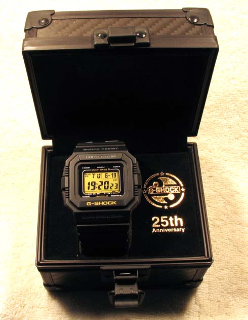 50 Gs: G-Shock #14: The Dawn of the 25th Anniversary, GW-5525A-1DR